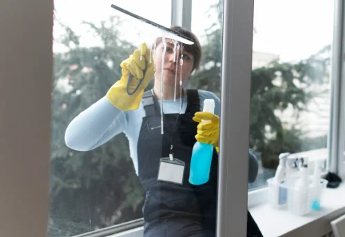 Nettoyage de vitres intérieures et extérieures à Lourches